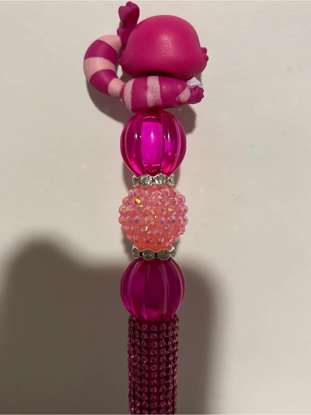 Handmade pen. New no tags Cheshire cat.